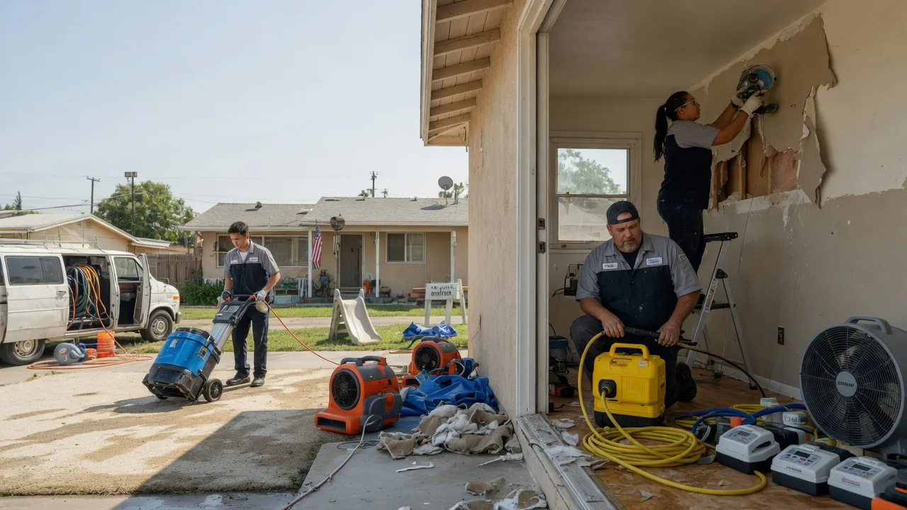 Water Damage Restoration in Pineland, TX near me